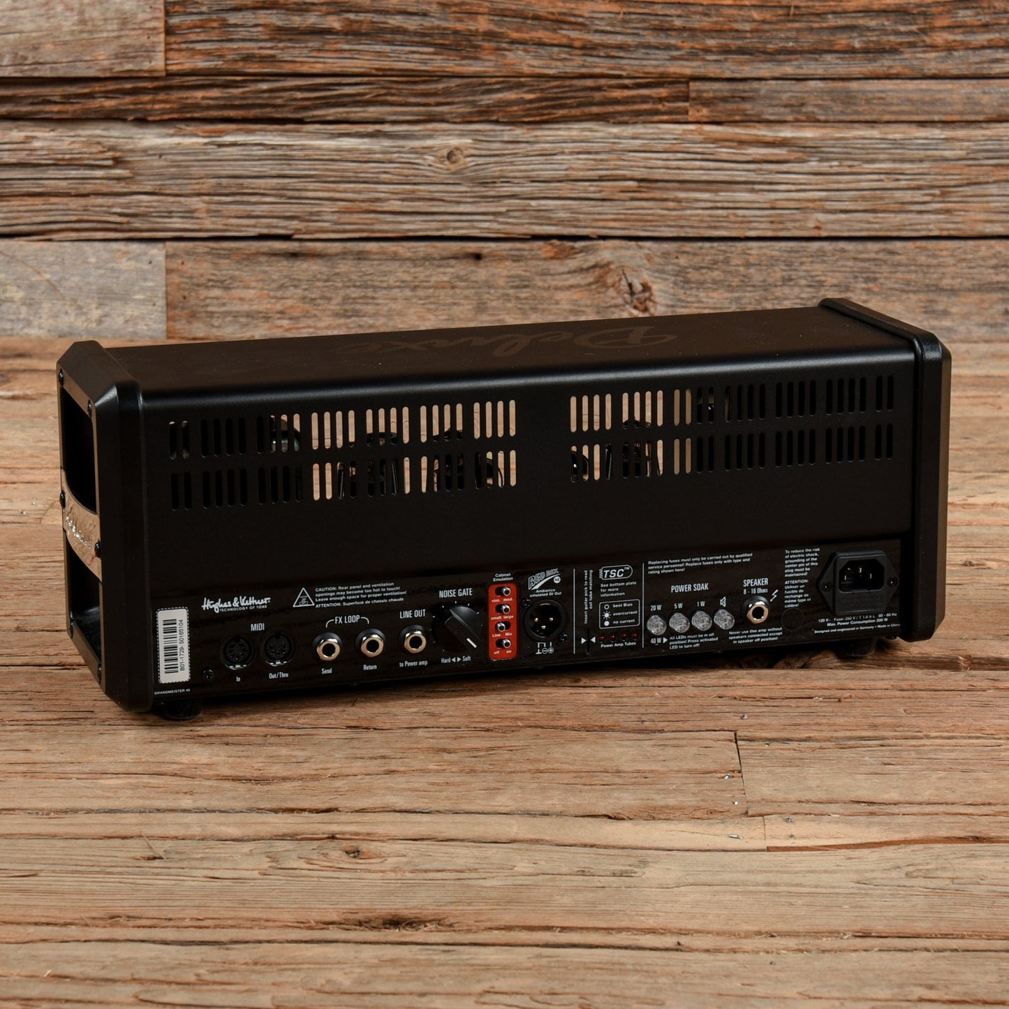 Hughes & Kettner GrandMeister Deluxe 40 4-Channel 40-Watt Guitar Amp Head Amps / Guitar Heads