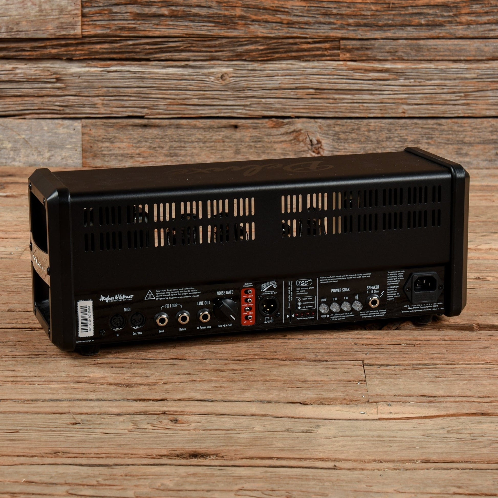 Hughes & Kettner GrandMeister Deluxe 40 4-Channel 40-Watt Guitar Amp Head Amps / Guitar Heads