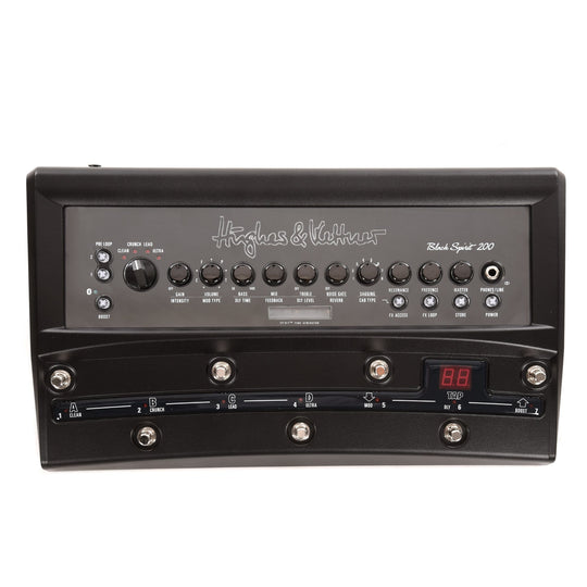 Hughes & Kettner Black Spirit 200 Floorboard Amplifier Effects and Pedals / Controllers, Volume and Expression