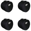 Humes & Berg Drum Seeker 10x8/12x9/14x14/20x16 Drum Bag (4 Pack Bundle) Drums and Percussion / Parts and Accessories / Cases and Bags
