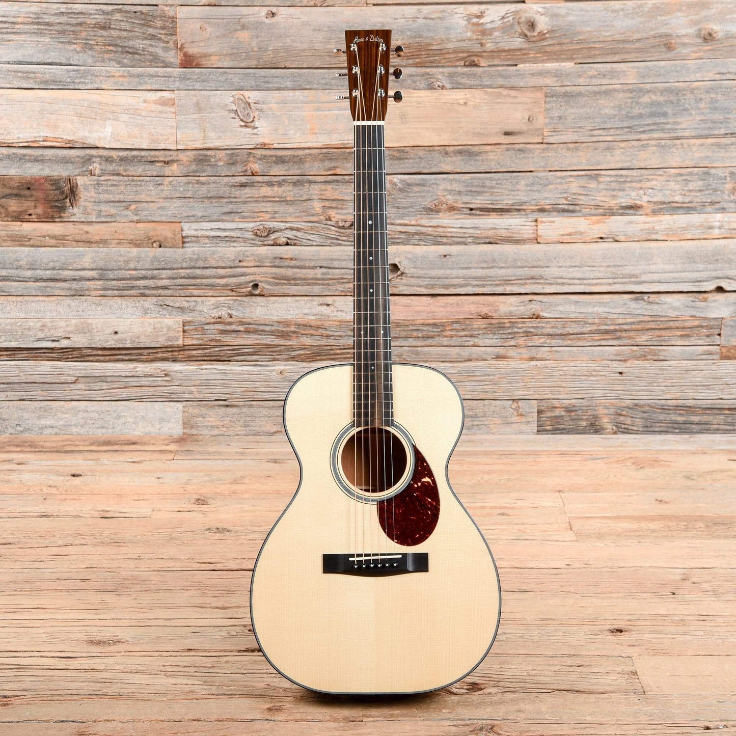 Huss & Dalton Model T-0014 Engelmann Spruce Top w/Mahogany Back & Sides Natural 2016 Acoustic Guitars / Concert
