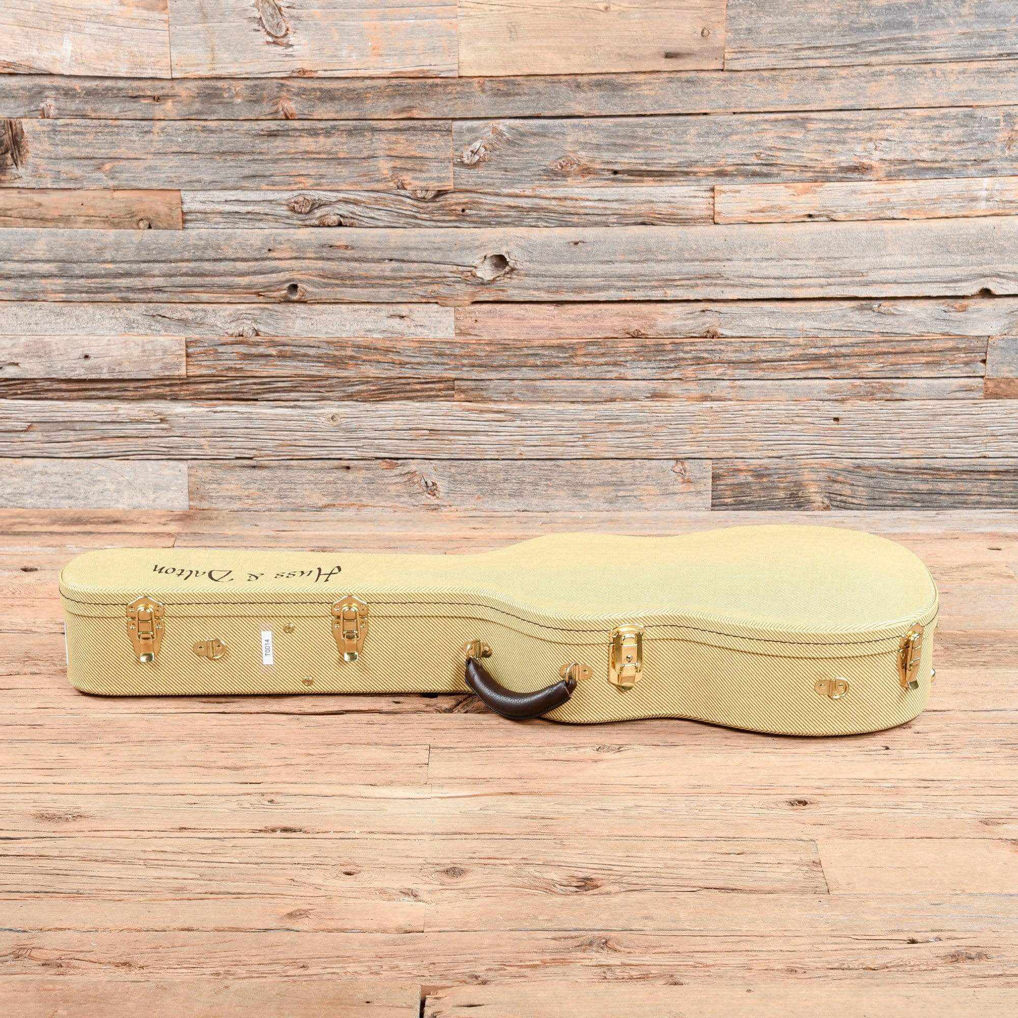 Huss & Dalton Model T-0014 Engelmann Spruce Top w/Mahogany Back & Sides Natural 2016 Acoustic Guitars / Concert