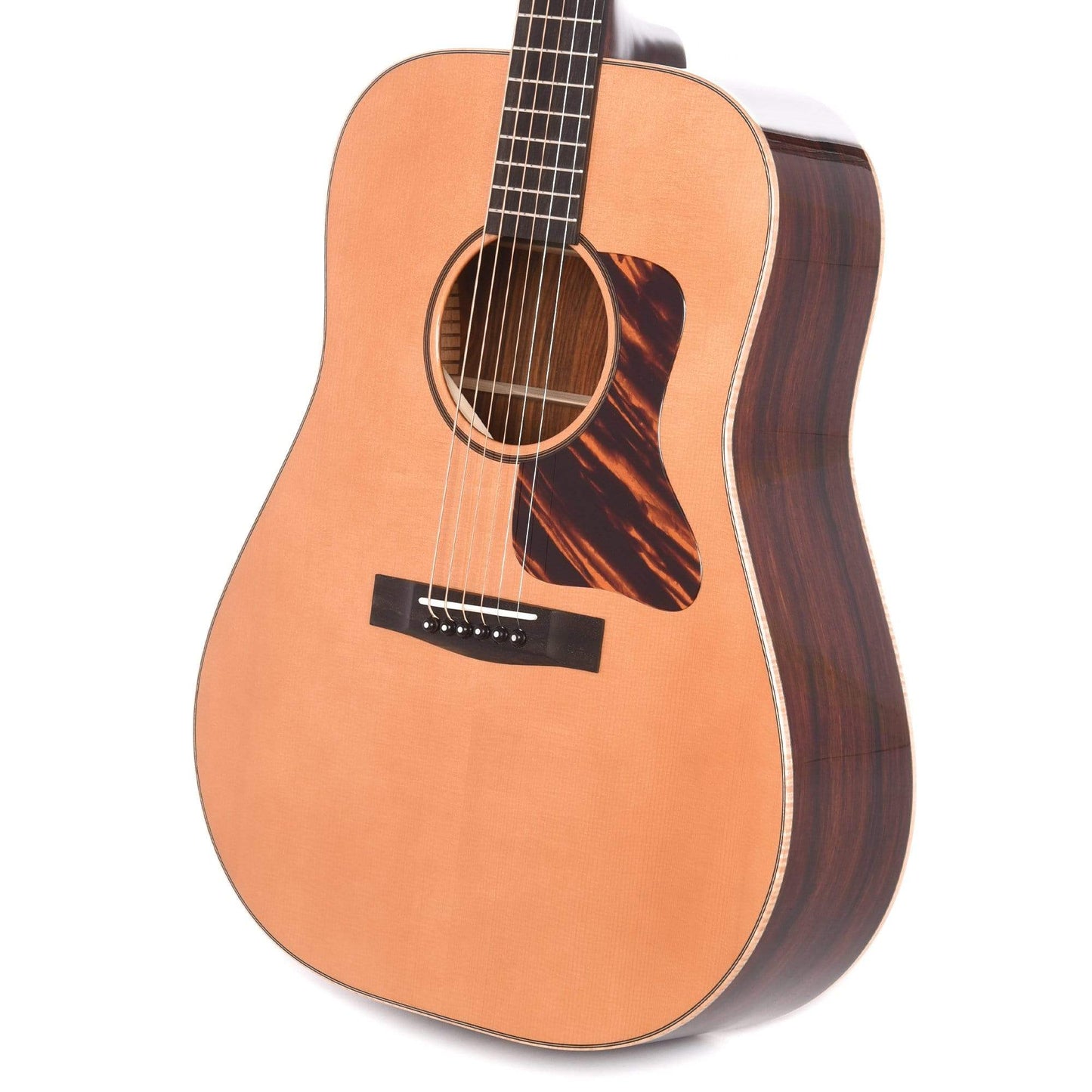 Huss & Dalton Custom Dreadnought Red Spruce/Cocobolo w/Firestripe Pickguard  & Gold Waverly Tuners Acoustic Guitars / Dreadnought