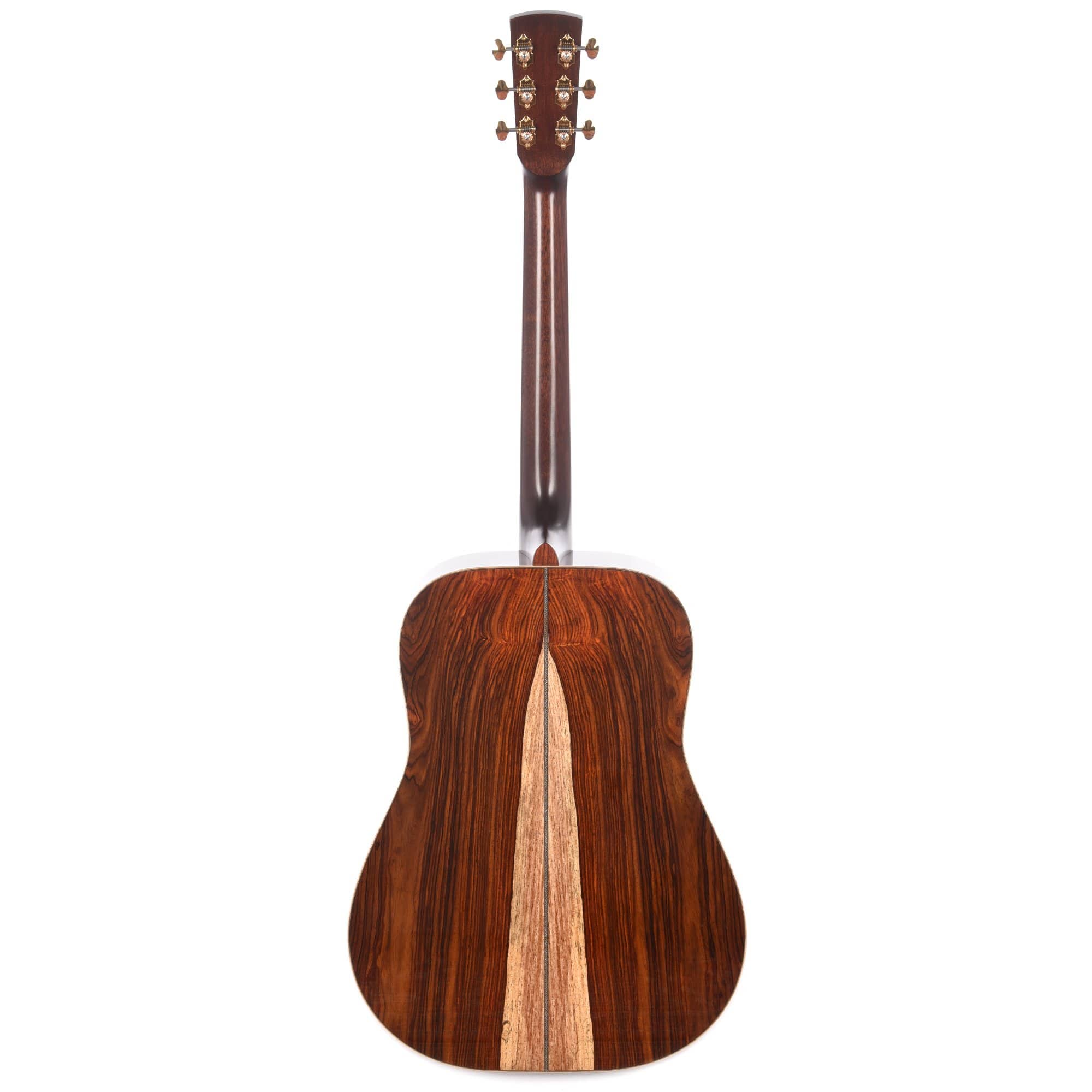 Huss & Dalton Custom Dreadnought Red Spruce/Cocobolo w/Firestripe Pickguard  & Gold Waverly Tuners Acoustic Guitars / Dreadnought