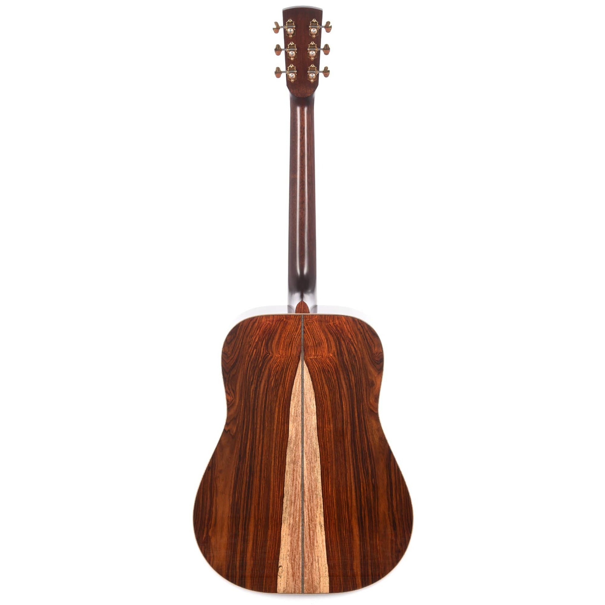 Huss & Dalton Custom Dreadnought Red Spruce/Cocobolo w/Firestripe Pickguard  & Gold Waverly Tuners Acoustic Guitars / Dreadnought