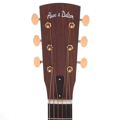 Huss & Dalton Custom Dreadnought Red Spruce/Cocobolo w/Firestripe Pickguard  & Gold Waverly Tuners Acoustic Guitars / Dreadnought