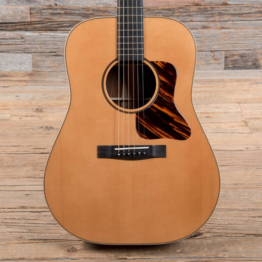 Huss & Dalton Custom Dreadnought Red Spruce/Cocobolo w/Firestripe Pickguard  & Gold Waverly Tuners Acoustic Guitars / Dreadnought