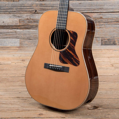 Huss & Dalton Custom Dreadnought Red Spruce/Cocobolo w/Firestripe Pickguard  & Gold Waverly Tuners Acoustic Guitars / Dreadnought