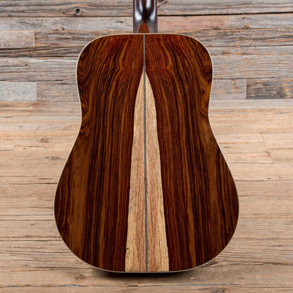 Huss & Dalton Custom Dreadnought Red Spruce/Cocobolo w/Firestripe Pickguard  & Gold Waverly Tuners Acoustic Guitars / Dreadnought