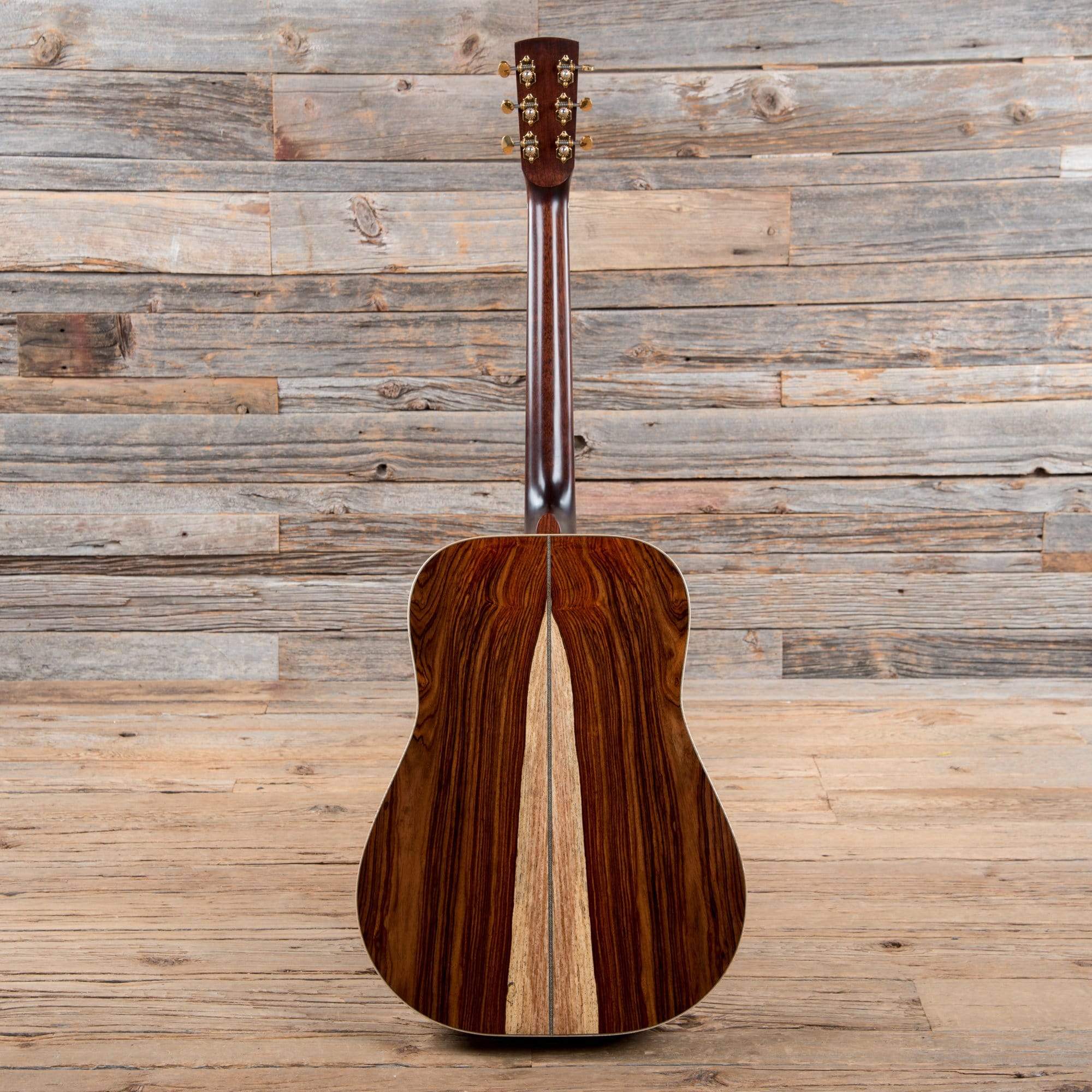 Huss & Dalton Custom Dreadnought Red Spruce/Cocobolo w/Firestripe Pickguard  & Gold Waverly Tuners Acoustic Guitars / Dreadnought