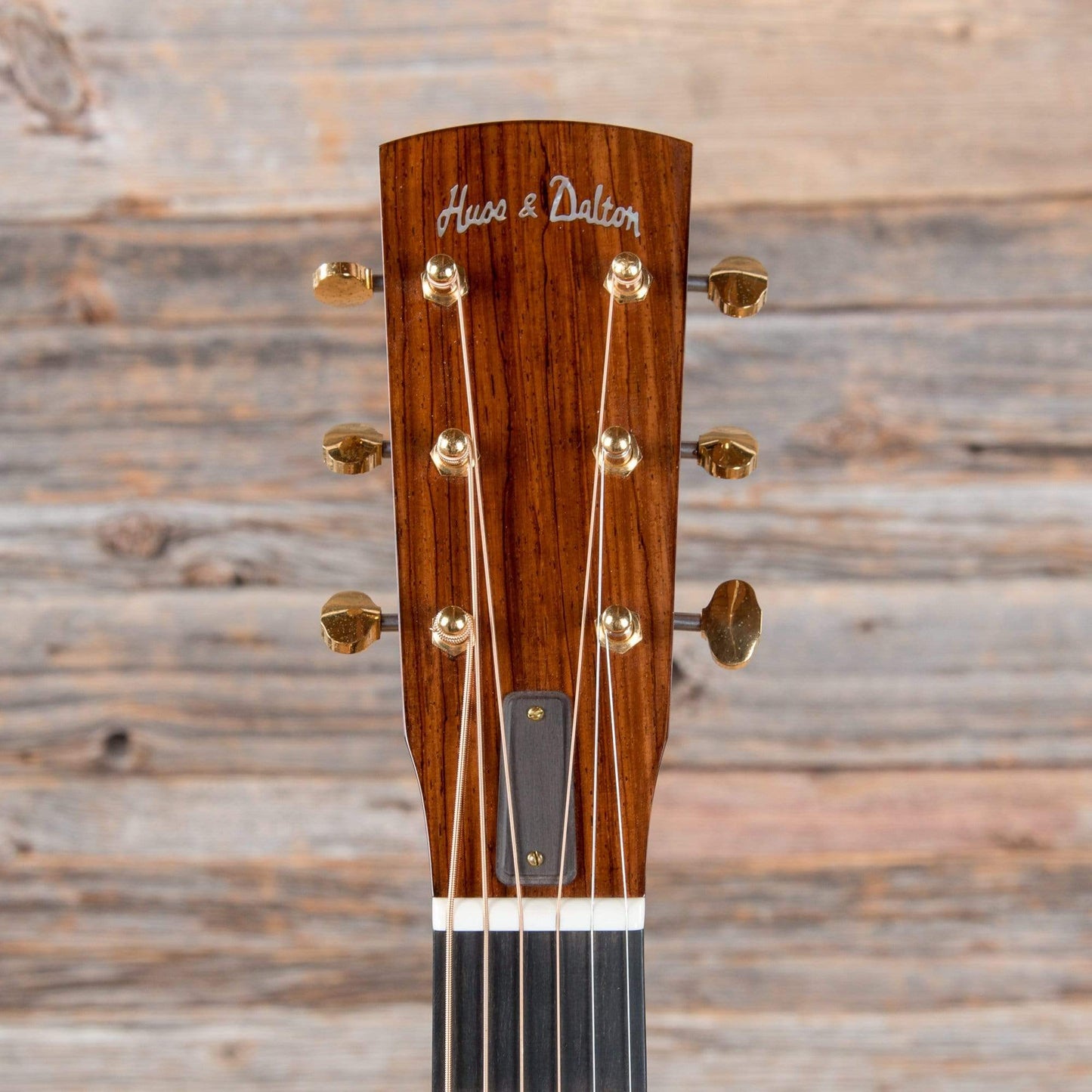 Huss & Dalton Custom Dreadnought Red Spruce/Cocobolo w/Firestripe Pickguard  & Gold Waverly Tuners Acoustic Guitars / Dreadnought