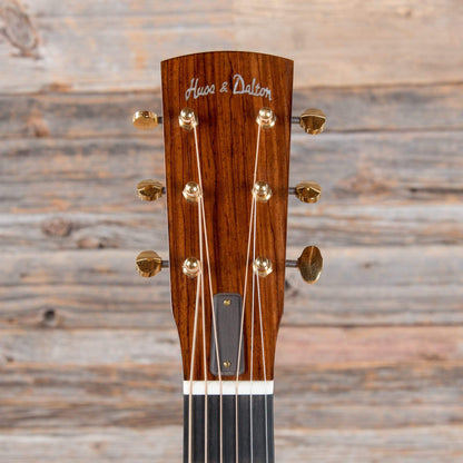 Huss & Dalton Custom Dreadnought Red Spruce/Cocobolo w/Firestripe Pickguard  & Gold Waverly Tuners Acoustic Guitars / Dreadnought