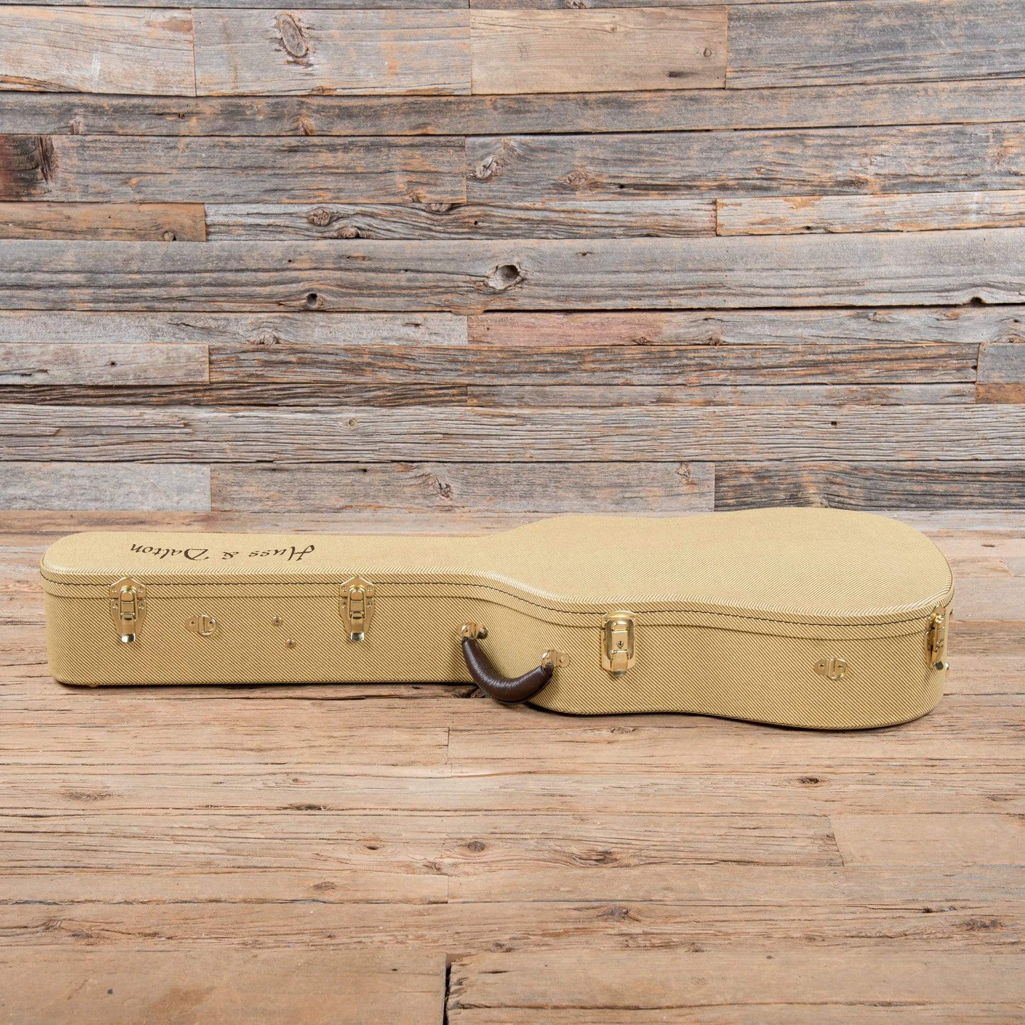 Huss & Dalton Custom Dreadnought Red Spruce/Cocobolo w/Firestripe Pickguard  & Gold Waverly Tuners Acoustic Guitars / Dreadnought