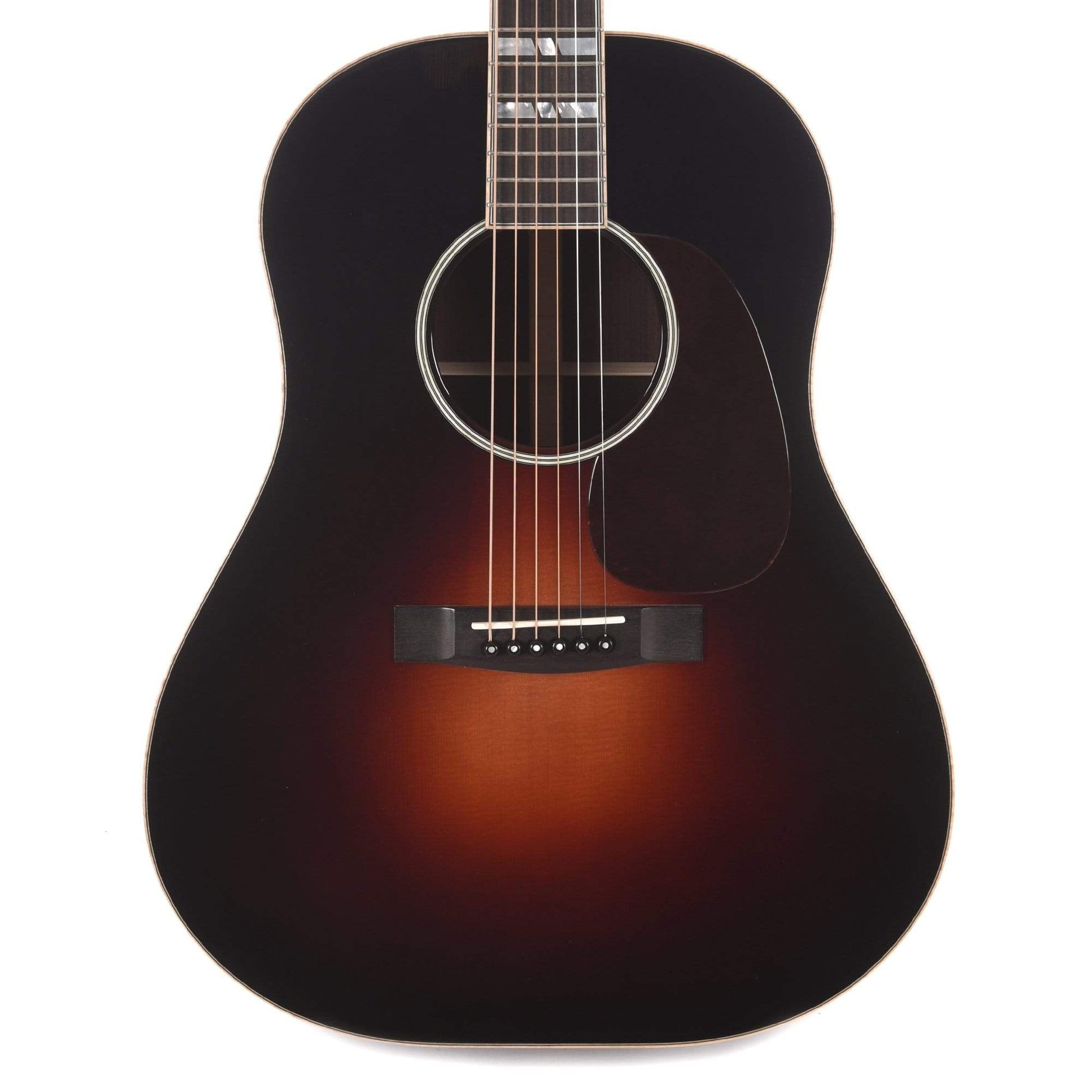 Huss & Dalton Custom DS Sitka/Indian Rosewood Sunburst w/Split Block Inlay & Gold Waverly Tuners Acoustic Guitars / Dreadnought