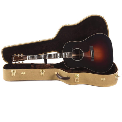 Huss & Dalton Custom DS Sitka/Indian Rosewood Sunburst w/Split Block Inlay & Gold Waverly Tuners Acoustic Guitars / Dreadnought