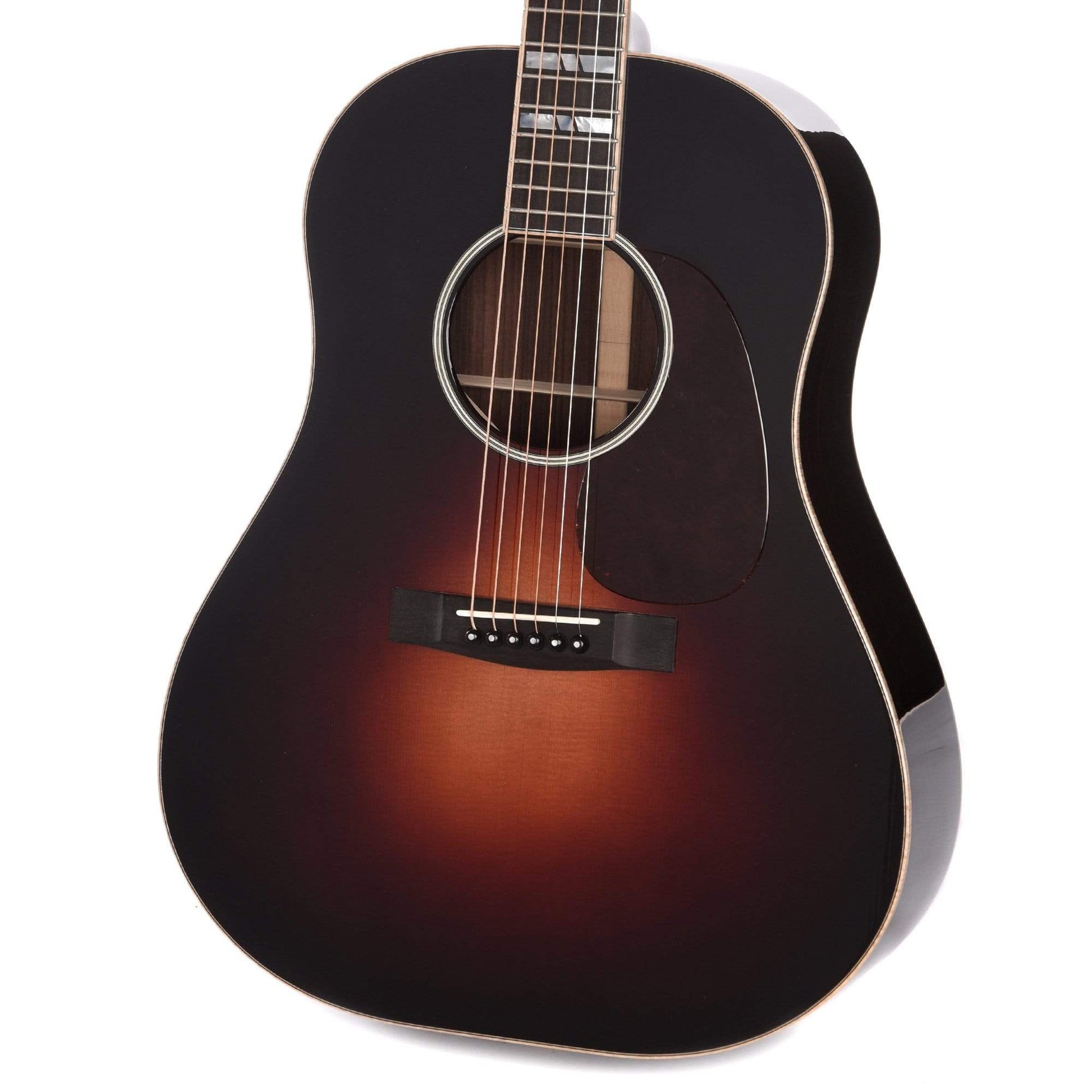 Huss & Dalton Custom DS Sitka/Indian Rosewood Sunburst w/Split Block Inlay & Gold Waverly Tuners Acoustic Guitars / Dreadnought