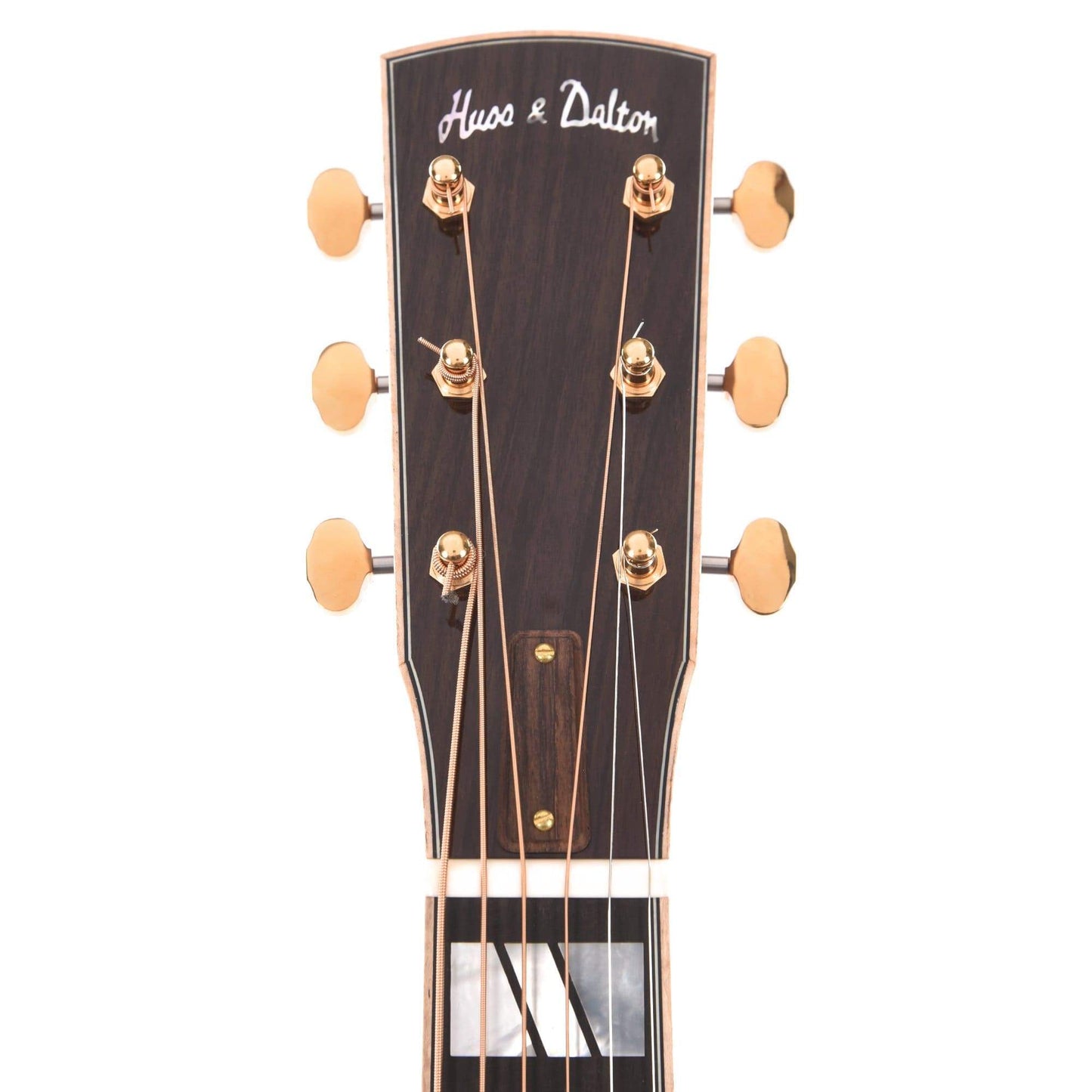 Huss & Dalton Custom DS Sitka/Indian Rosewood Sunburst w/Split Block Inlay & Gold Waverly Tuners Acoustic Guitars / Dreadnought