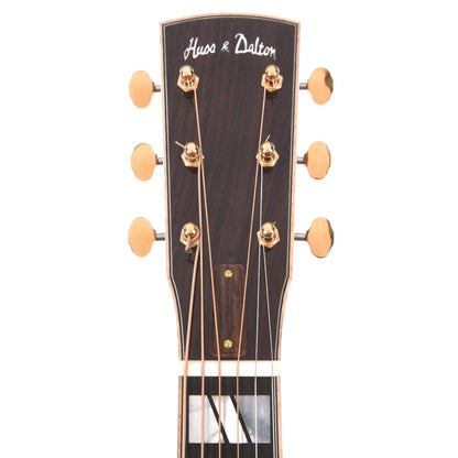 Huss & Dalton Custom DS Sitka/Indian Rosewood Sunburst w/Split Block Inlay & Gold Waverly Tuners Acoustic Guitars / Dreadnought