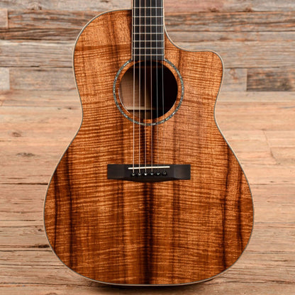 Huss & Dalton Custom CM Koa Natural 2009 Acoustic Guitars / OM and Auditorium