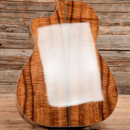 Huss & Dalton Custom CM Koa Natural 2009 Acoustic Guitars / OM and Auditorium