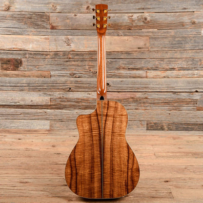Huss & Dalton Custom CM Koa Natural 2009 Acoustic Guitars / OM and Auditorium