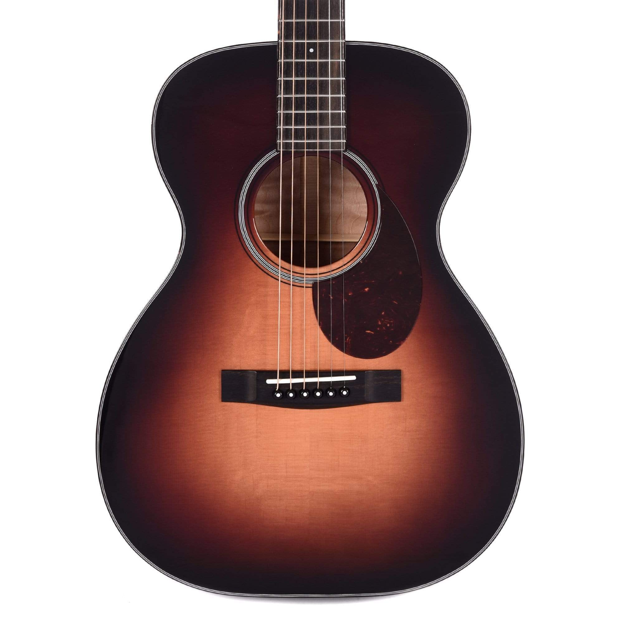 Huss & Dalton T-OO14 Bearclaw Sitka Spruce/Wavy Maple w/Full Body & Neck Sunburst Acoustic Guitars / OM and Auditorium