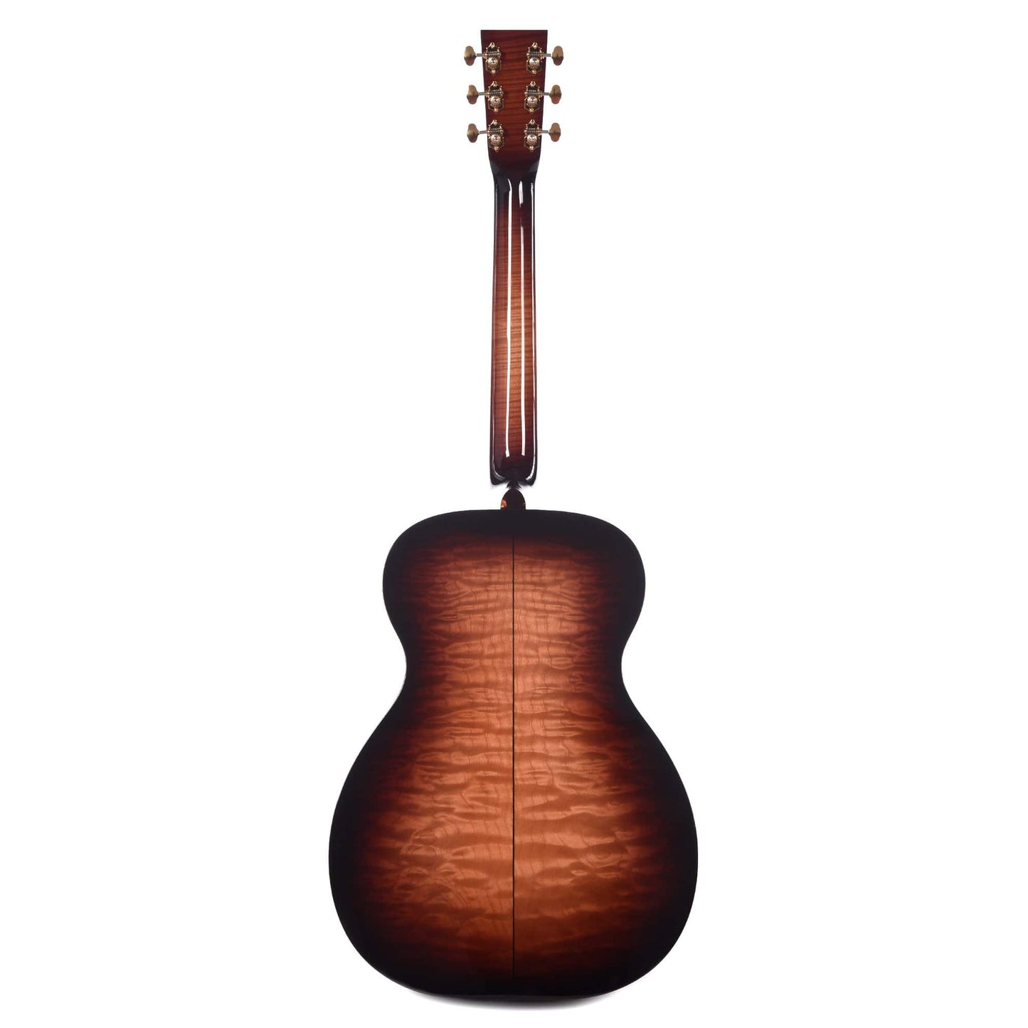 Huss & Dalton T-OO14 Bearclaw Sitka Spruce/Wavy Maple w/Full Body & Neck Sunburst Acoustic Guitars / OM and Auditorium