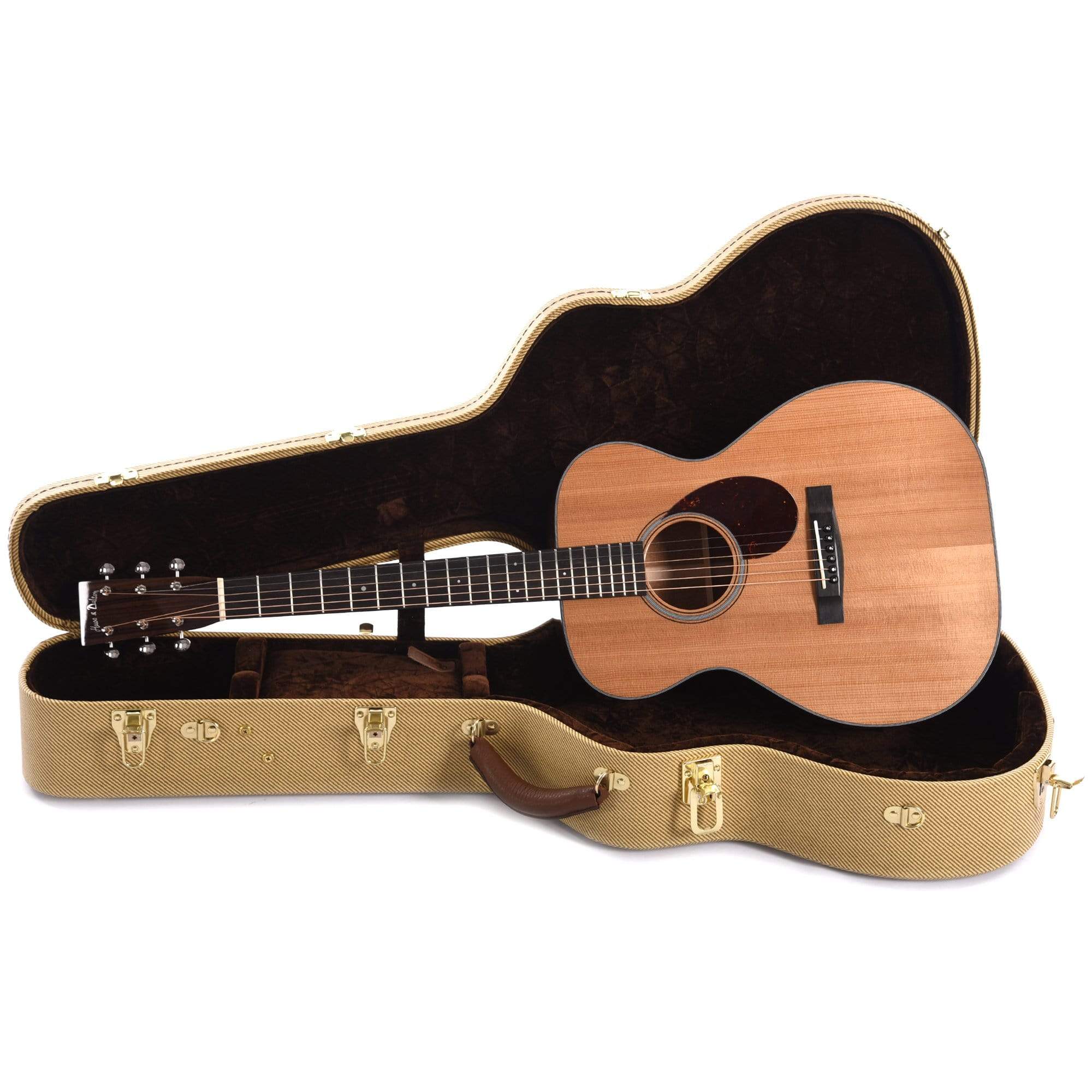 Huss & Dalton TOM-M Custom Thermo Cured Sitka/Mahogany Natural Acoustic Guitars / OM and Auditorium