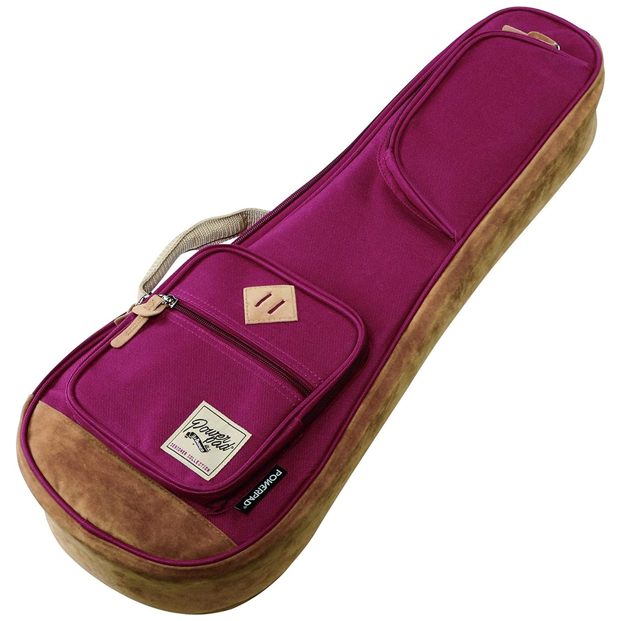 Ibanez Powerpad Gig Bag for Ukulele Concert Wine Red Accessories / Cases and Gig Bags / Guitar Gig Bags