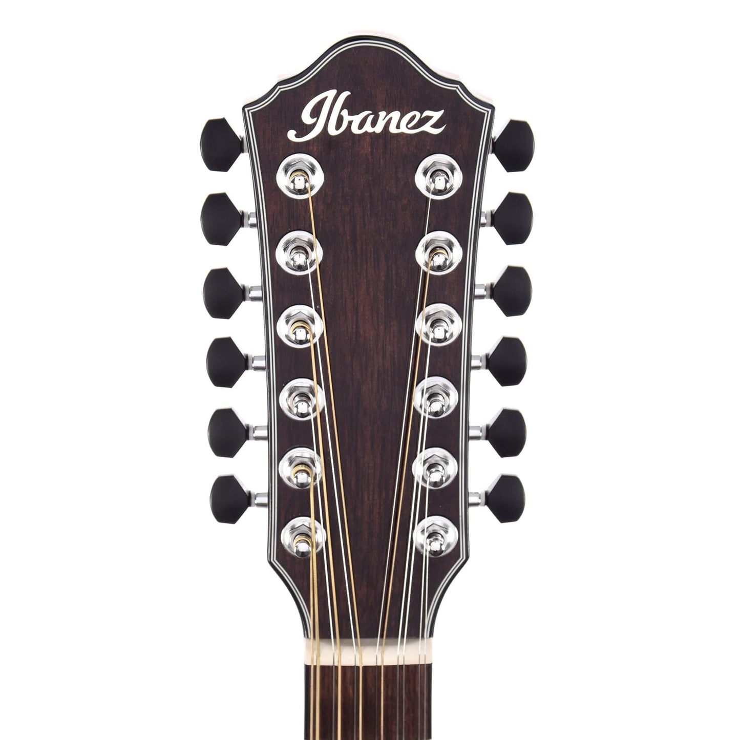 Ibanez AEWC Acoustic 12-String High Gloss Tiger Burst Acoustic Guitars / 12-String