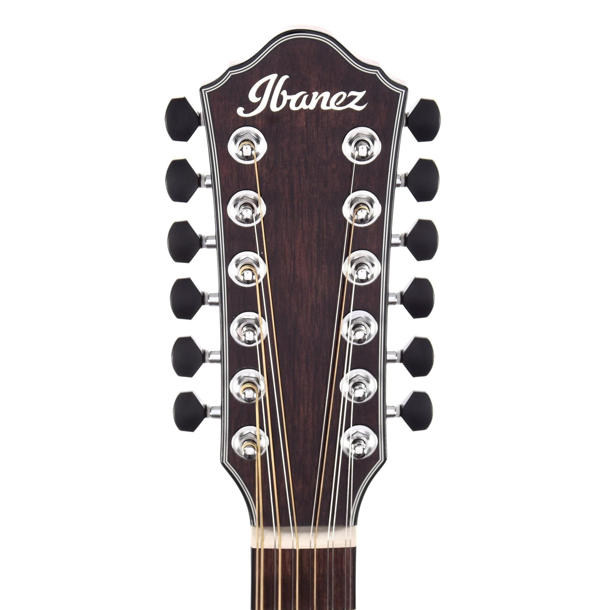 Ibanez AEWC Acoustic 12-String High Gloss Tiger Burst Acoustic Guitars / 12-String