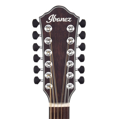 Ibanez AEWC Acoustic 12-String High Gloss Tiger Burst Acoustic Guitars / 12-String