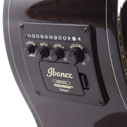 Ibanez AEWC Acoustic 12-String High Gloss Tiger Burst Acoustic Guitars / 12-String