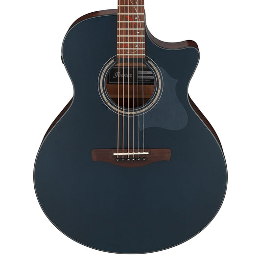 Ibanez AE275DBF Acoustic Guitar Dark Tide Blue Flat Acoustic Guitars / Built-in Electronics