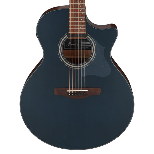 Ibanez AE275DBF Acoustic Guitar Dark Tide Blue Flat Acoustic Guitars / Built-in Electronics