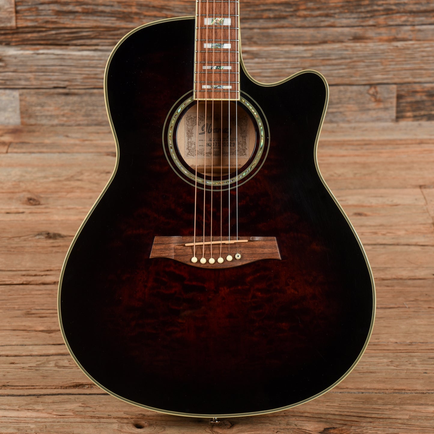 Ibanez AEF37ETCS Sunburst Acoustic Guitars / Built-in Electronics