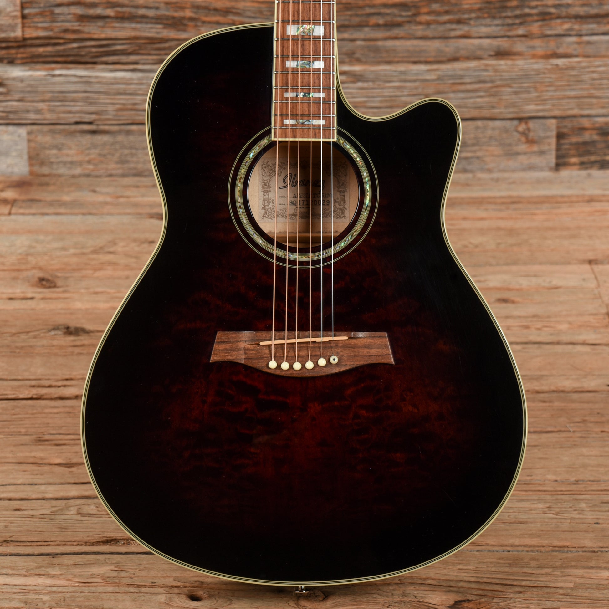 Ibanez AEF37ETCS Sunburst Acoustic Guitars / Built-in Electronics