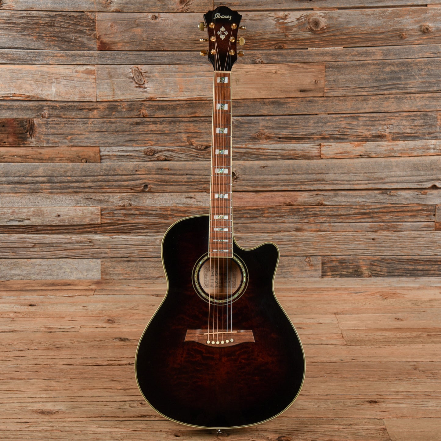 Ibanez AEF37ETCS Sunburst Acoustic Guitars / Built-in Electronics