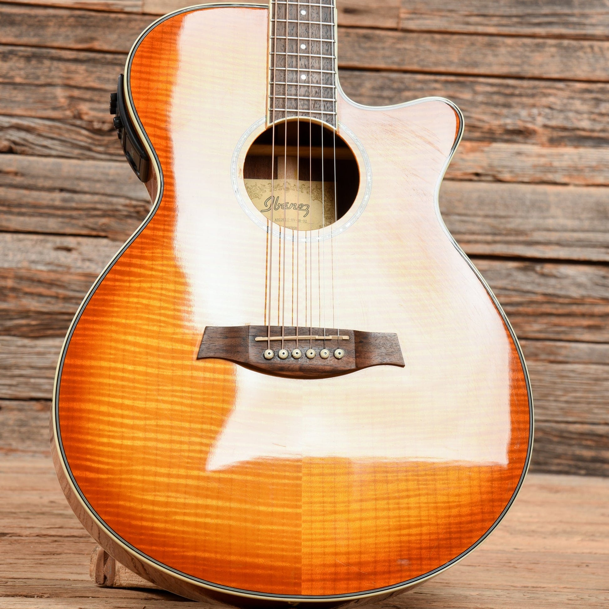 Ibanez AEG20II-VV Sunburst Acoustic Guitars / Built-in Electronics