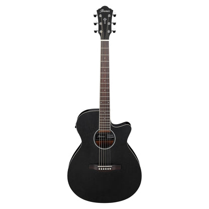 Ibanez AEG7MHWK Acoustic Guitar Weathered Black Open Pore Acoustic Guitars / Built-in Electronics
