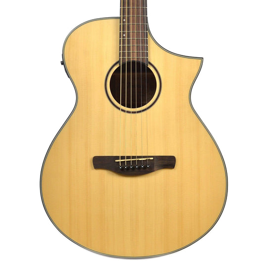 Ibanez AEWC24MB Open Pore Natural Acoustic Guitar Acoustic Guitars / Built-in Electronics