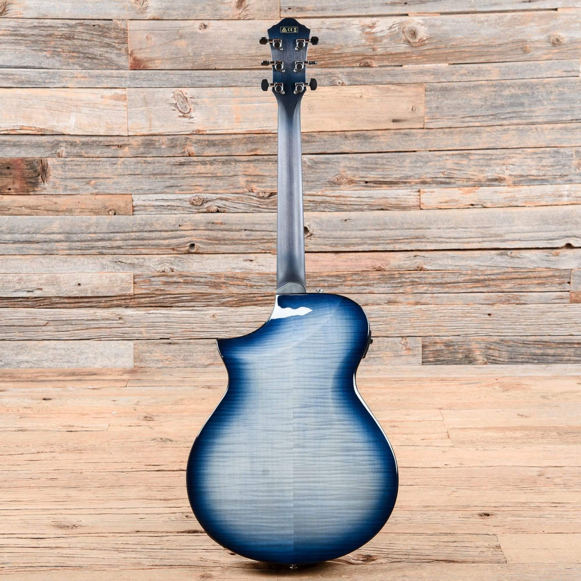 Ibanez AEWC400 AEWC Acoustic Guitar Indigo Blue Burst Gloss 2019 Acoustic Guitars / Built-in Electronics