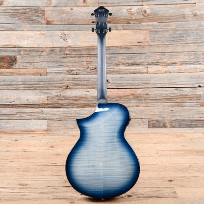 Ibanez AEWC400 AEWC Acoustic Guitar Indigo Blue Burst Gloss 2019 Acoustic Guitars / Built-in Electronics