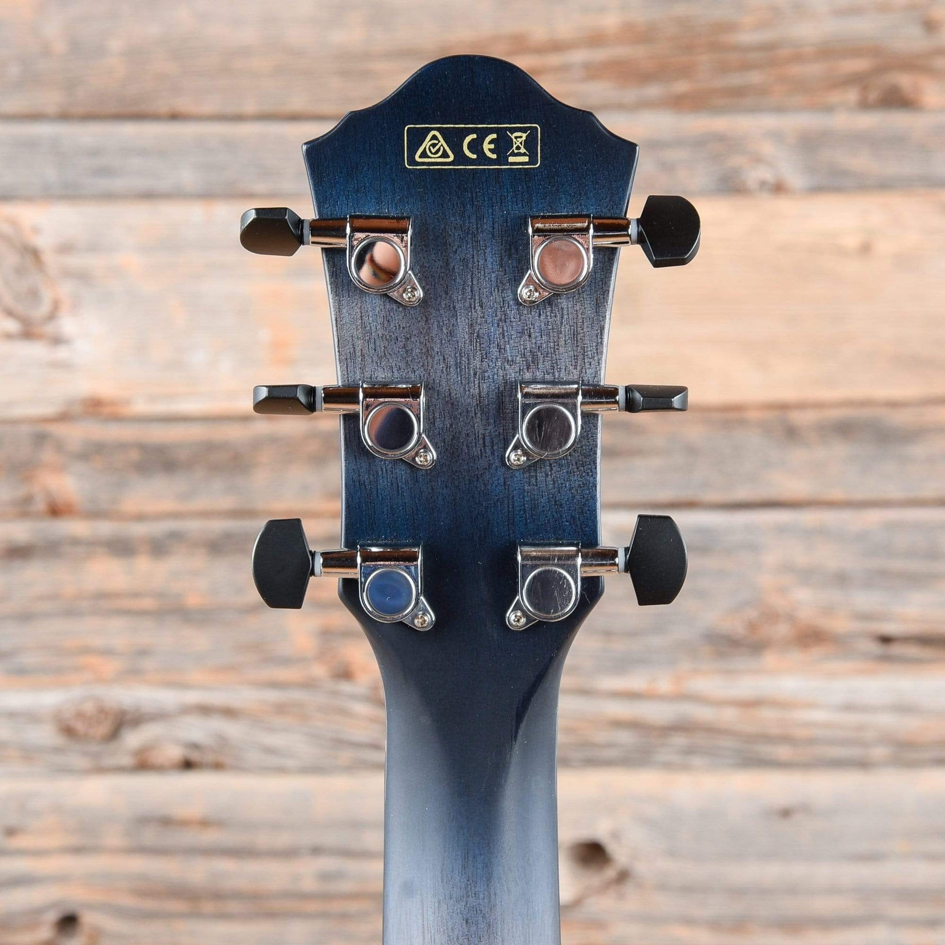 Ibanez AEWC400 AEWC Acoustic Guitar Indigo Blue Burst Gloss 2019 Acoustic Guitars / Built-in Electronics