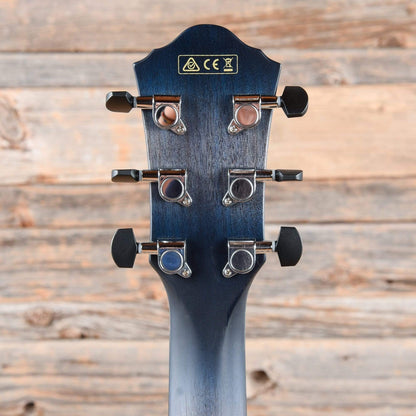 Ibanez AEWC400 AEWC Acoustic Guitar Indigo Blue Burst Gloss 2019 Acoustic Guitars / Built-in Electronics
