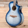 Ibanez AEWC400 AEWC Acoustic Guitar Indigo Blue Burst Gloss 2019 Acoustic Guitars / Built-in Electronics