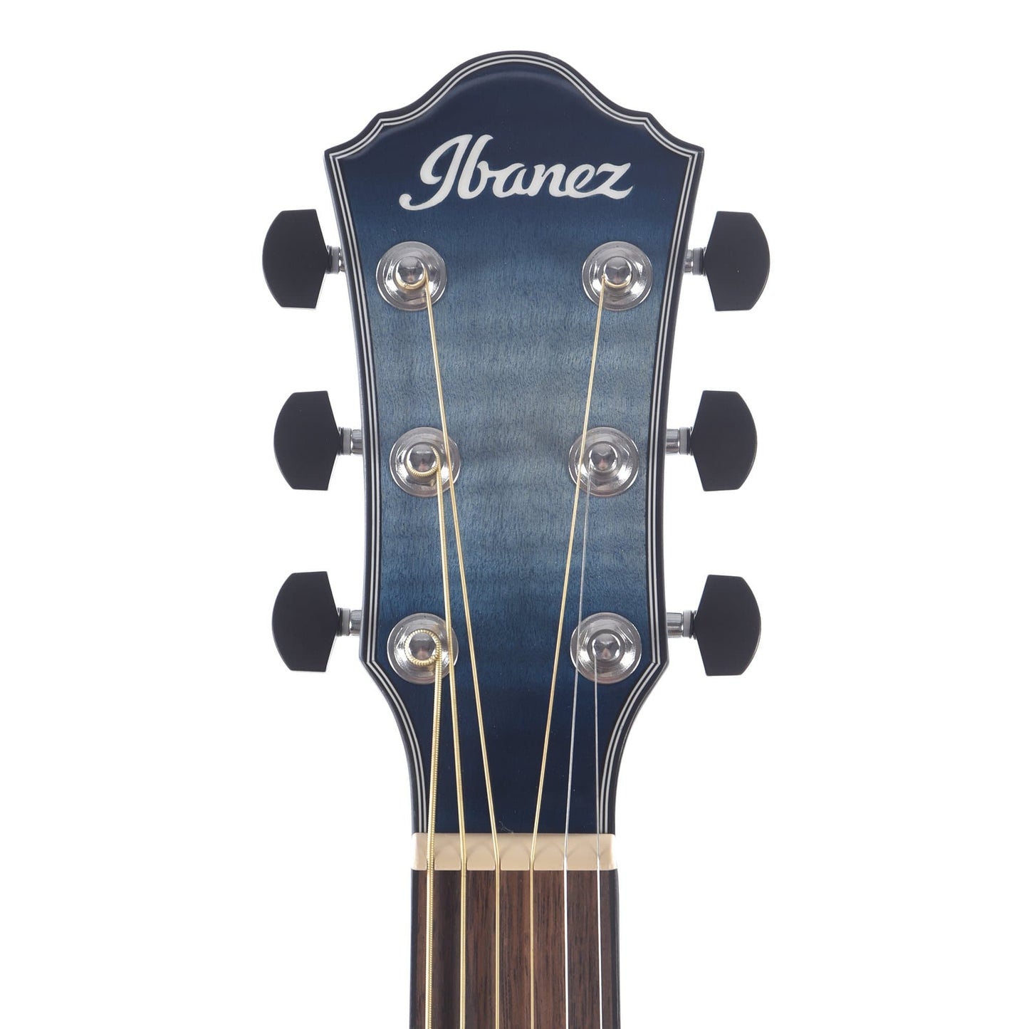 Ibanez AEWC400 AEWC Acoustic Guitar Indigo Blue Burst Gloss Acoustic Guitars / Built-in Electronics