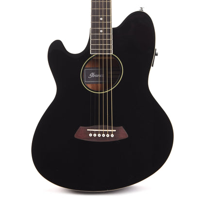 Ibanez TCY10LEBK Talman Acoustic-Electric Spruce/Sapele Black High Gloss LEFTY Acoustic Guitars / Built-in Electronics
