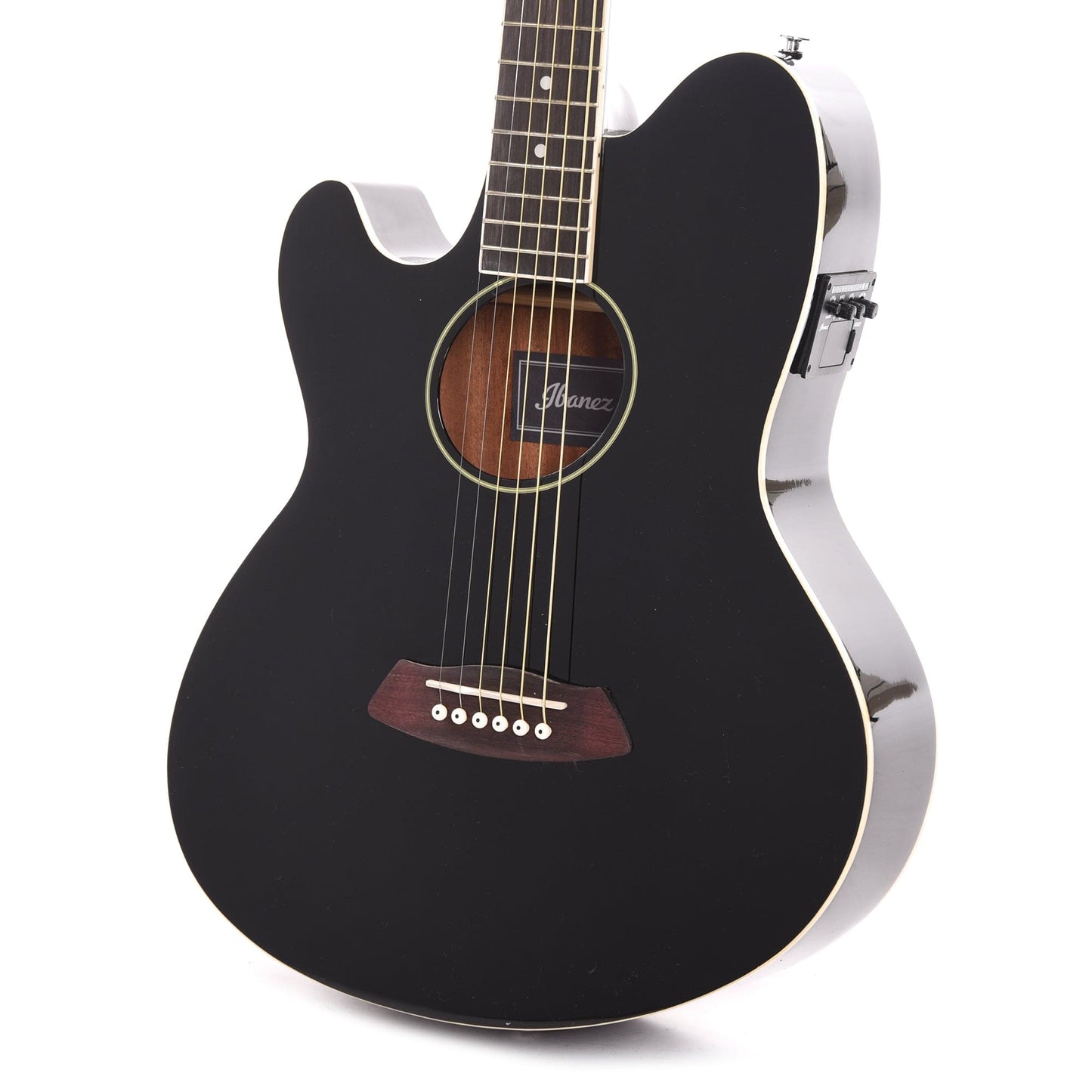 Ibanez TCY10LEBK Talman Acoustic-Electric Spruce/Sapele Black High Gloss LEFTY Acoustic Guitars / Built-in Electronics