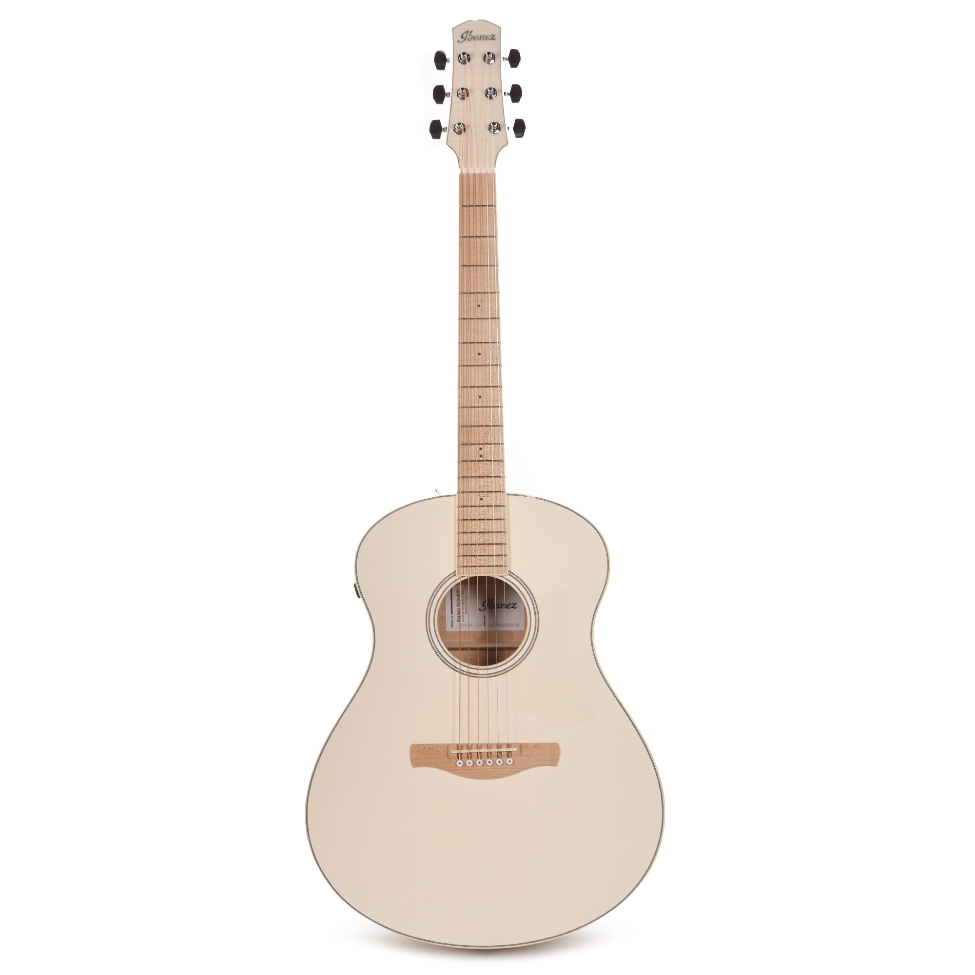 Ibanez AAM370EOAW Acoustic-Electric Guitar Open Pore Antique White Acoustic Guitars / Classical